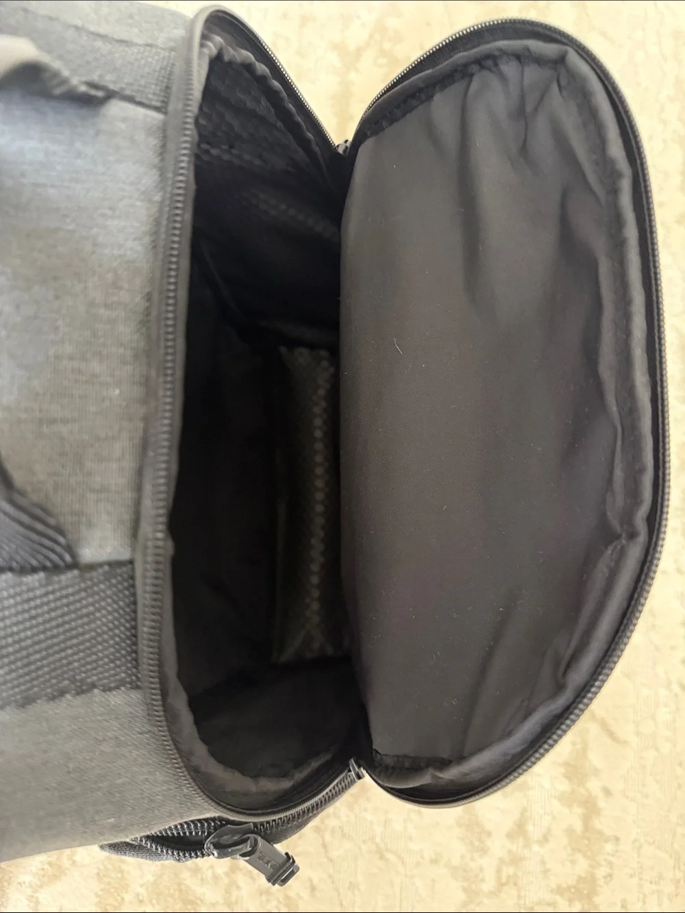TUMI Bravo Deluxe Backpack Black Ballistic Nylon Leather Laptop Travel Bag 17”